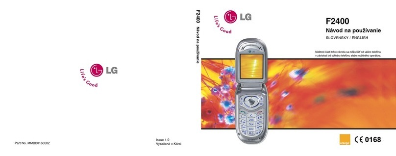 LG F2400 User manual