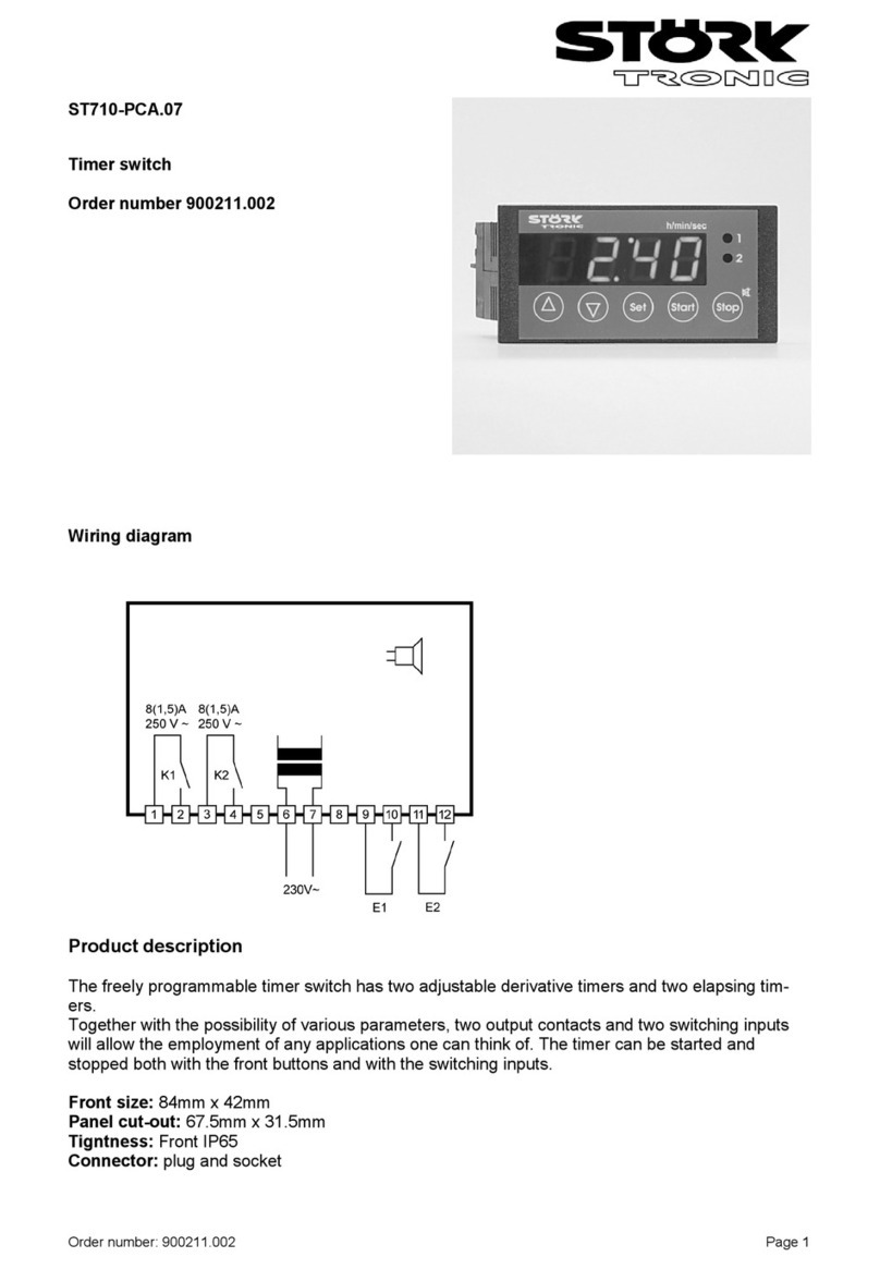 Störk-Tronic ST710-PCA.07 Wiring diagram