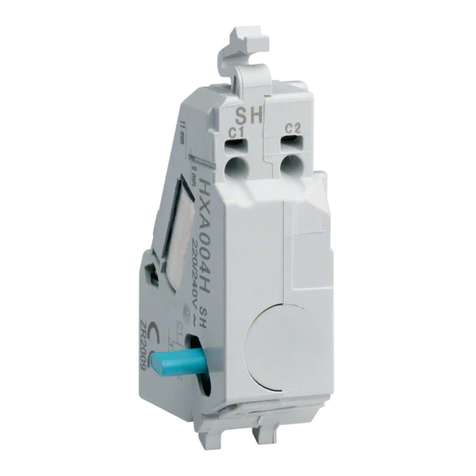 hager h3 x160 Series User instructions