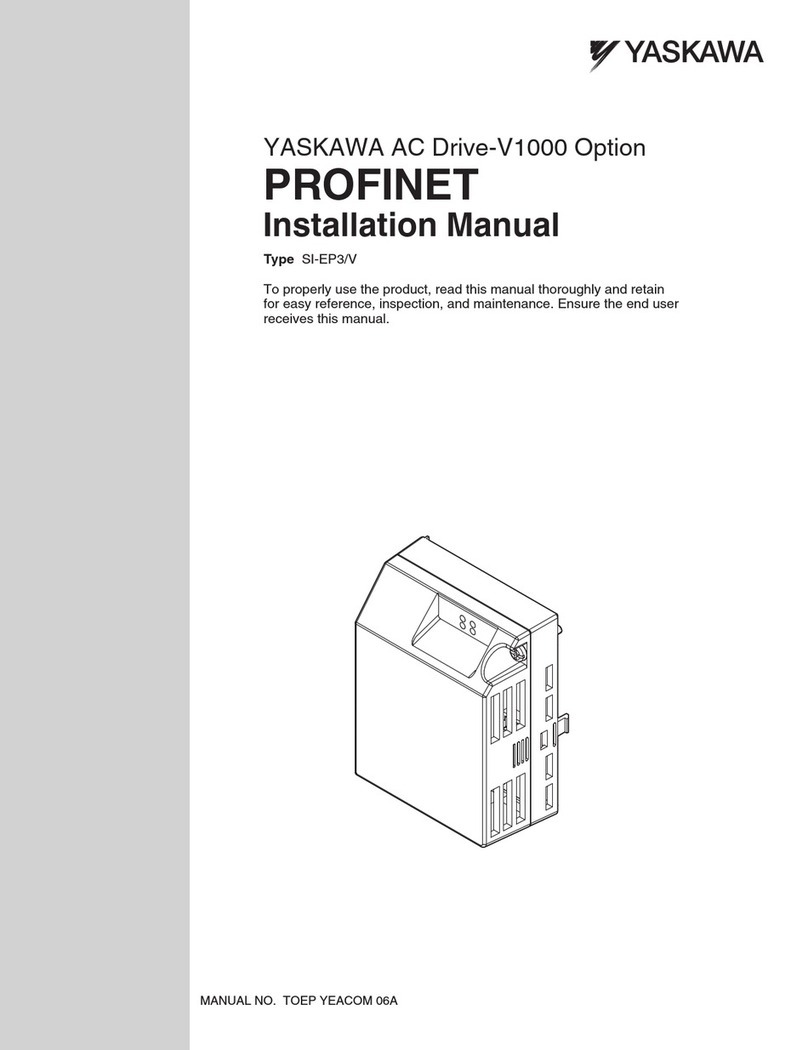 YASKAWA SI-EP3/V User manual