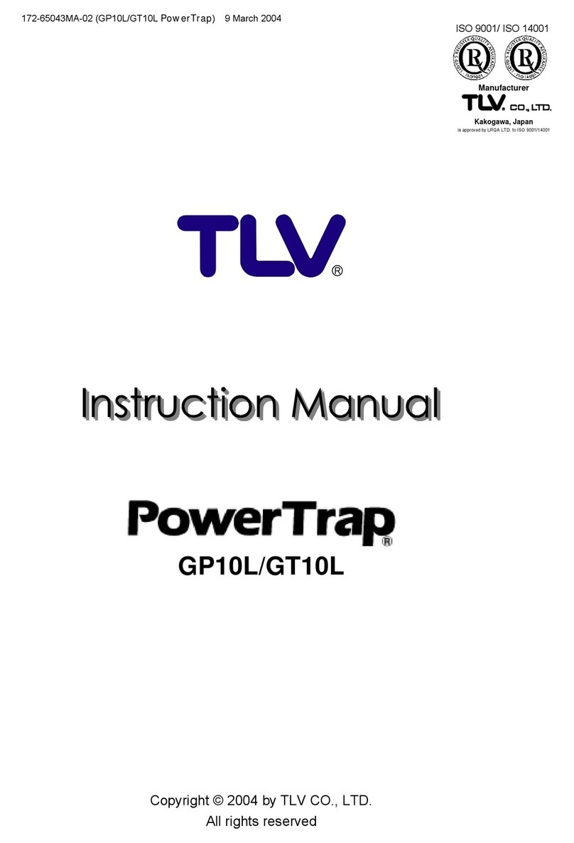 TLV PowerTrap GP10L instruction manual