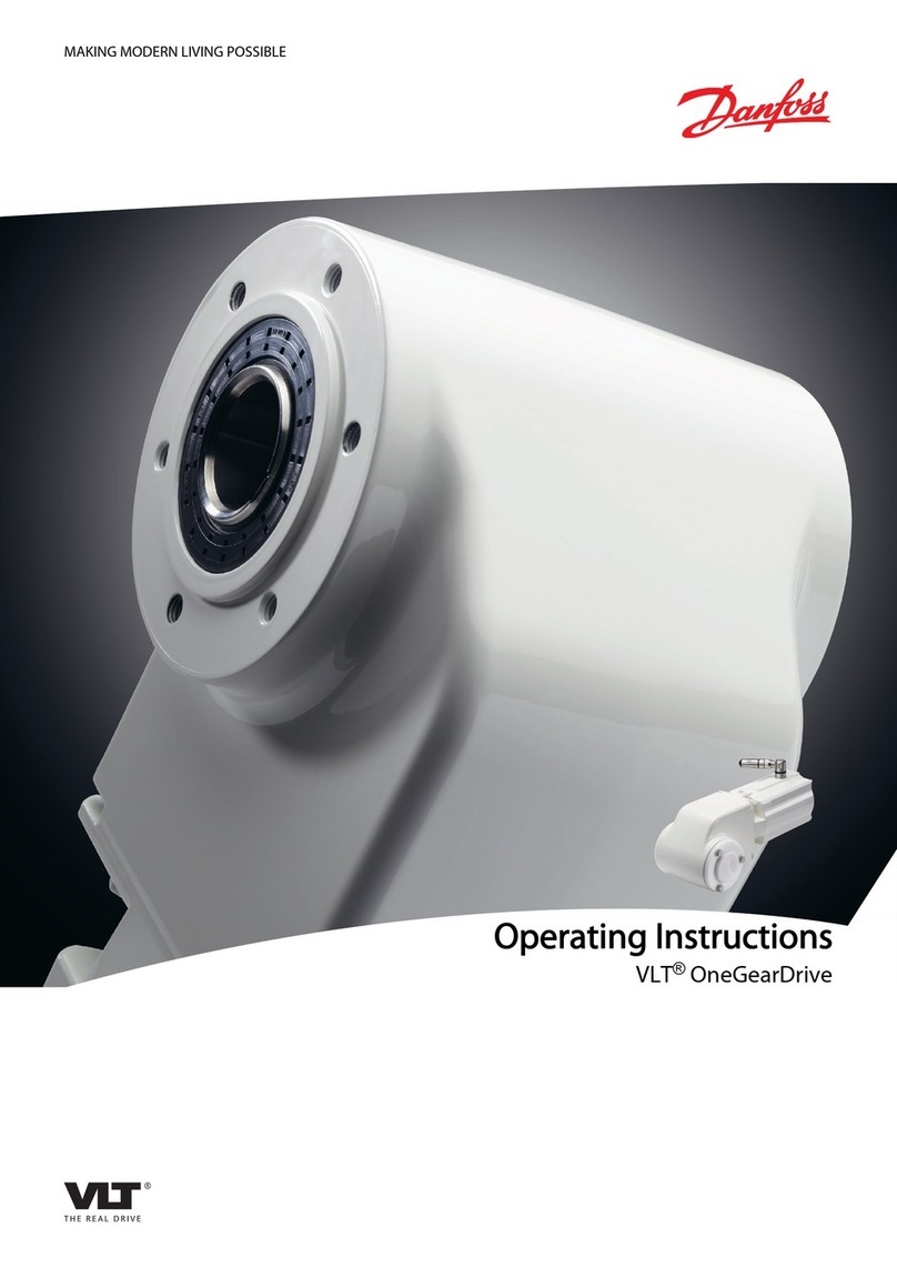 Danfoss VLT OneGearDrive User manual