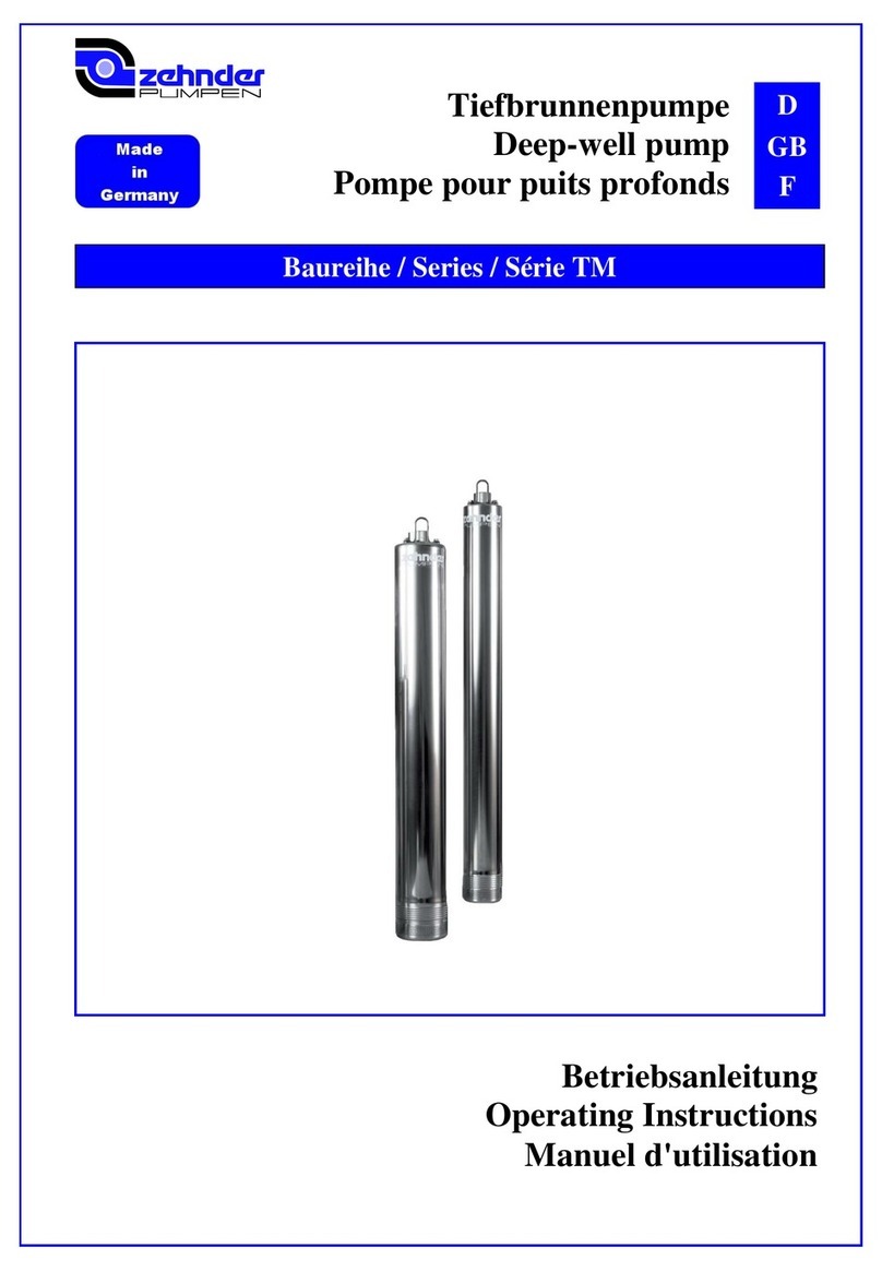 Zehder TM Series operating instructions Zehder TM Series operating instructions