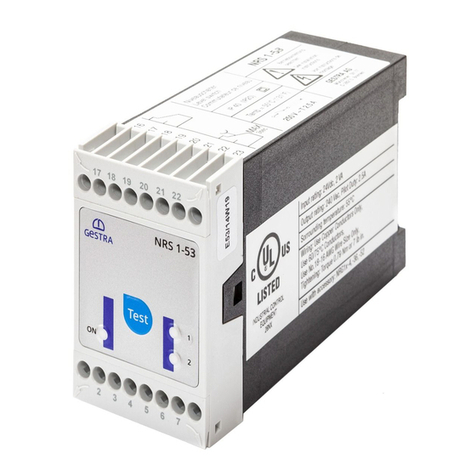 GESTRA NRS 1-53 User manual GESTRA NRS 1-53 User manual