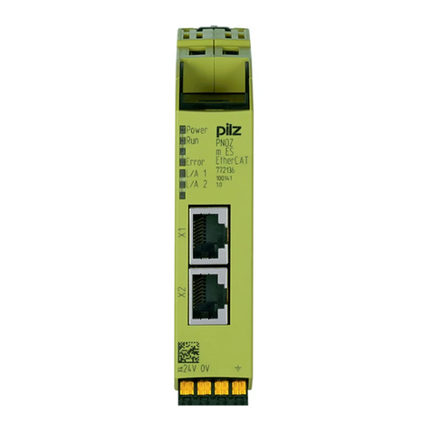 Pilz PNOZ m ES EtherCAT User manual