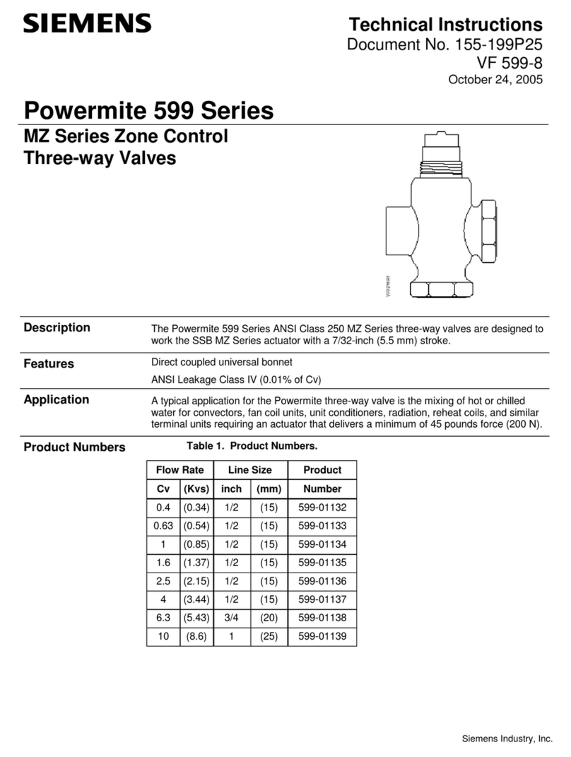 Siemens Powermite 599 Series Owner's manual