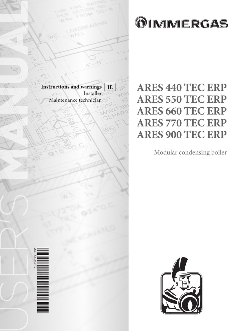 Immergas ARES 440 TEC ERP Product manual