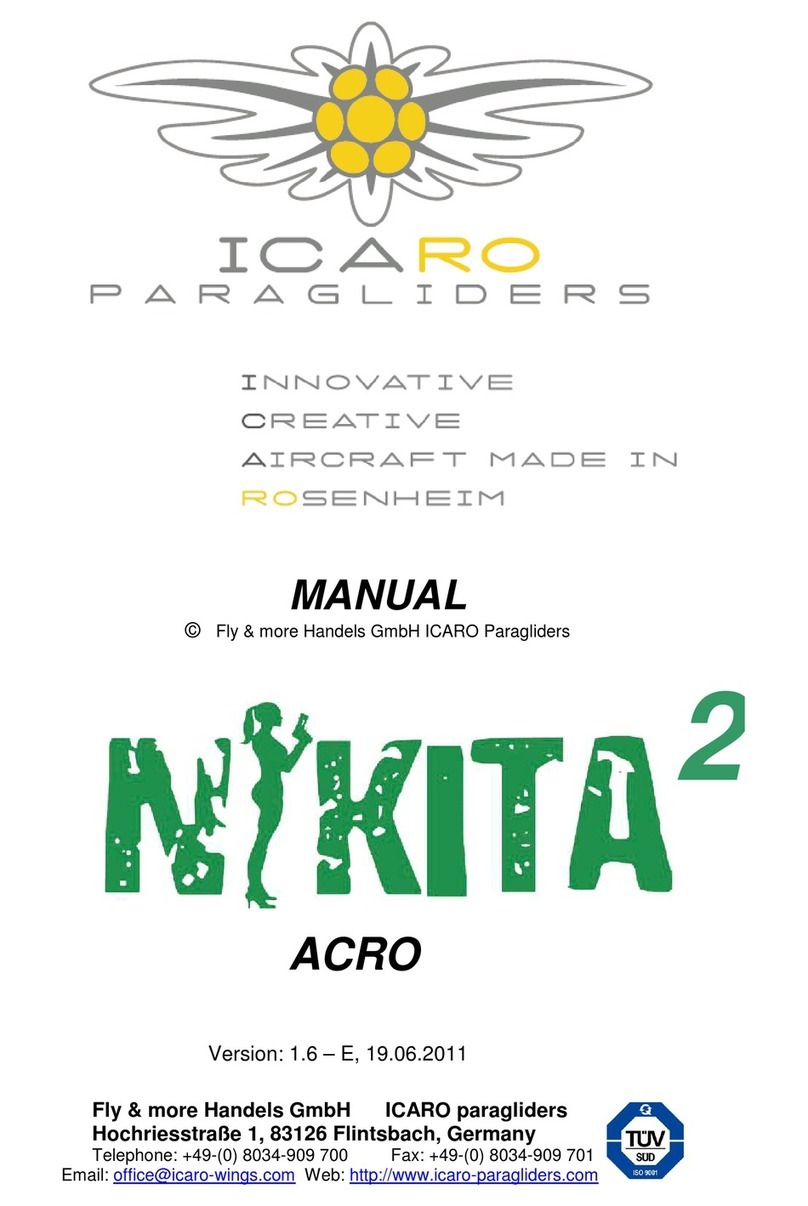 ICARO paragliders Nikita 2 manual