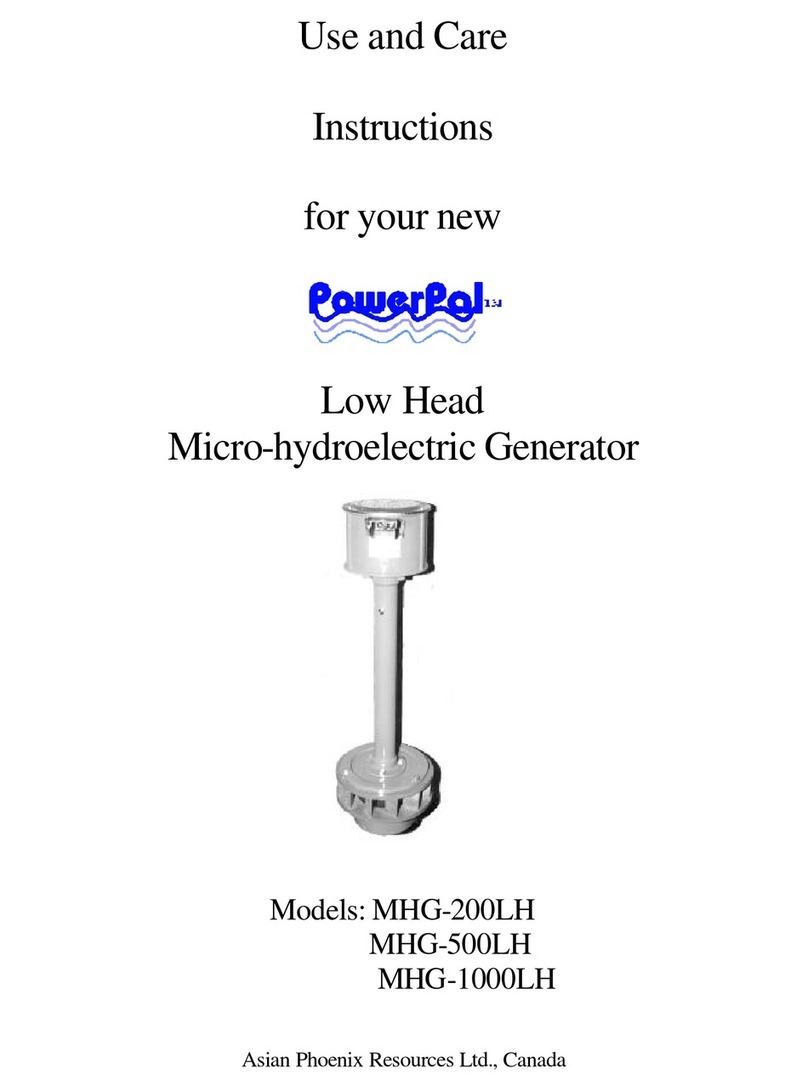 Asian Phoenix Resources PowerPal MHG-200LH Use and care instructions Asian Phoenix Resources PowerPal MHG-200LH Use and care instructions