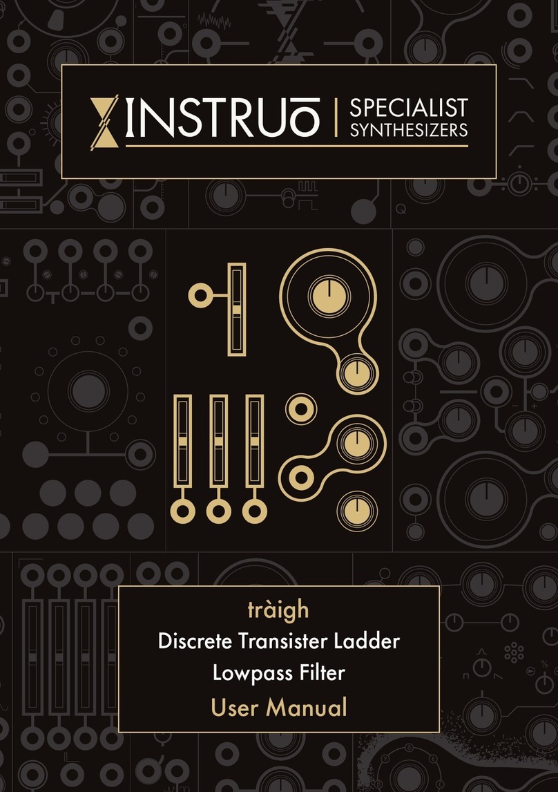 Instruo traigh User manual