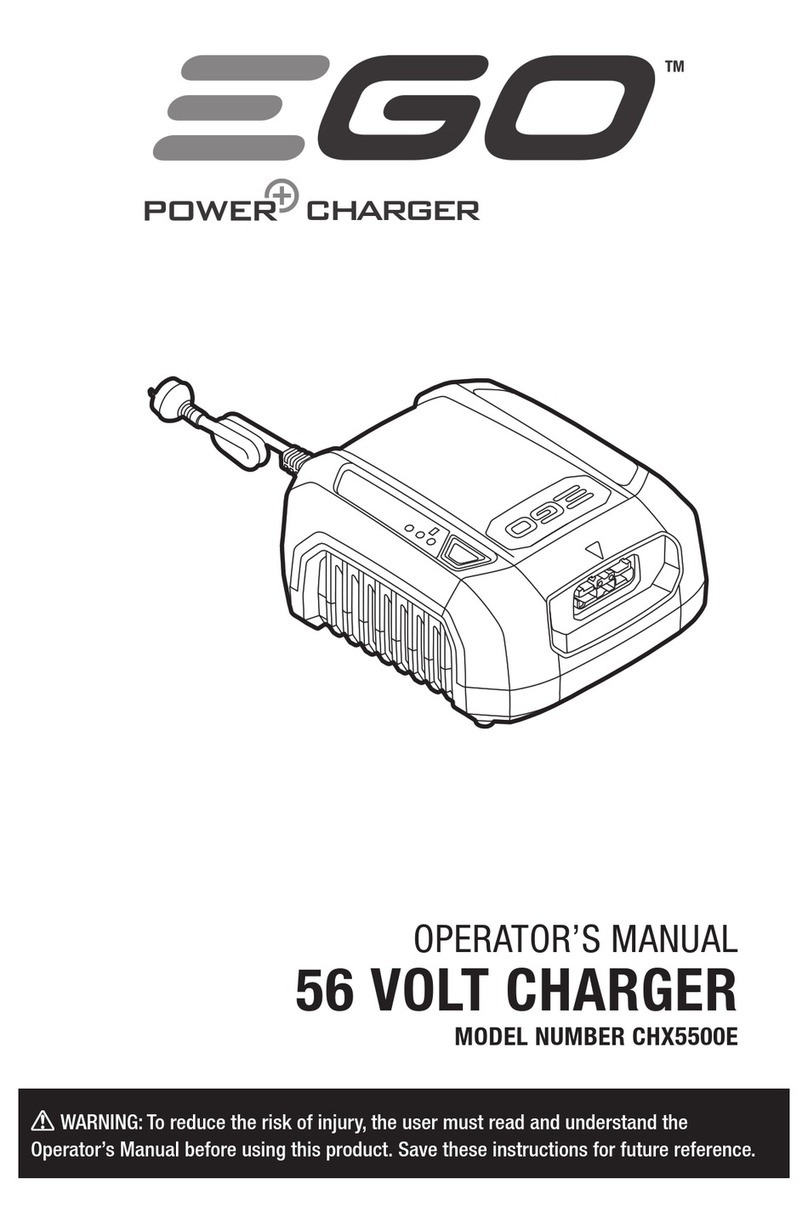 EGO CHX5500E User manual