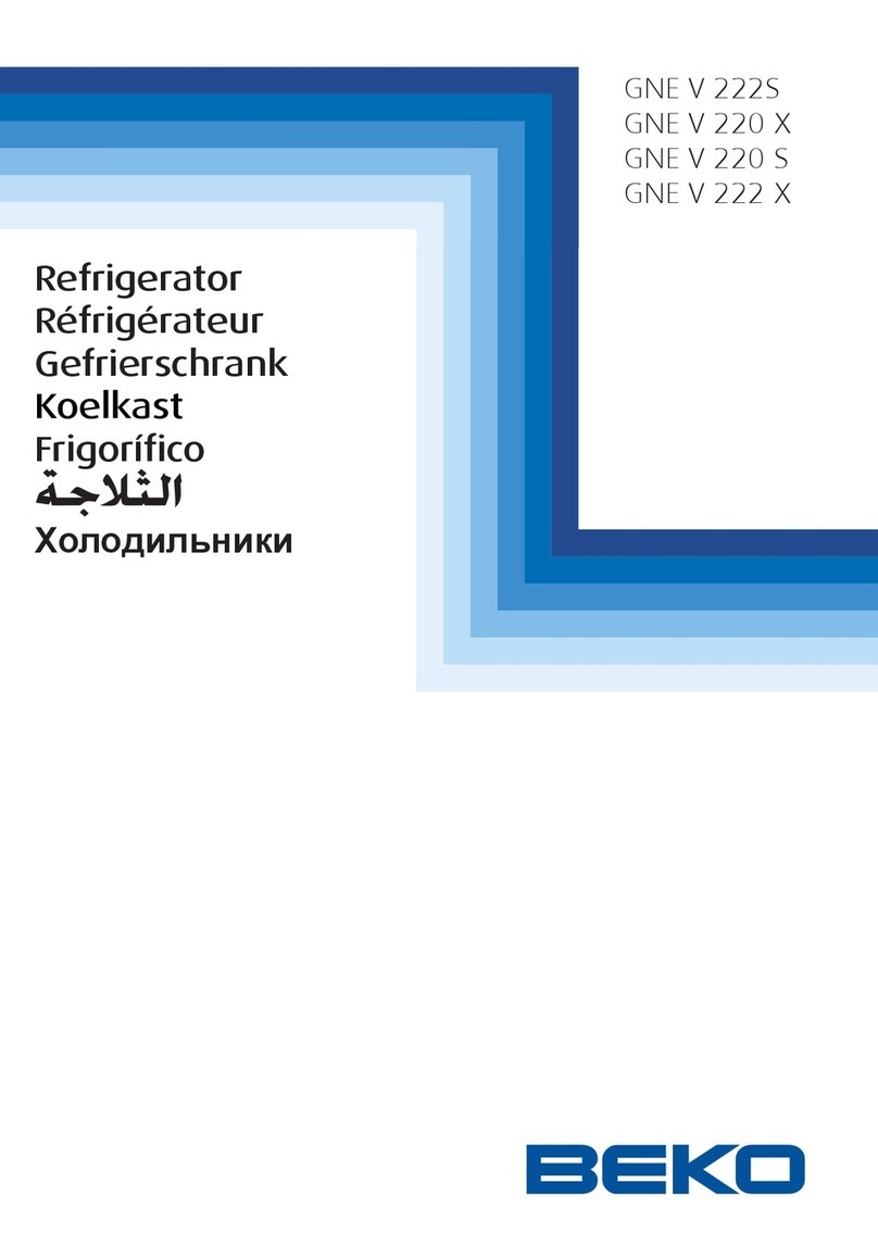 BEKOMAT GNE V 222S manual