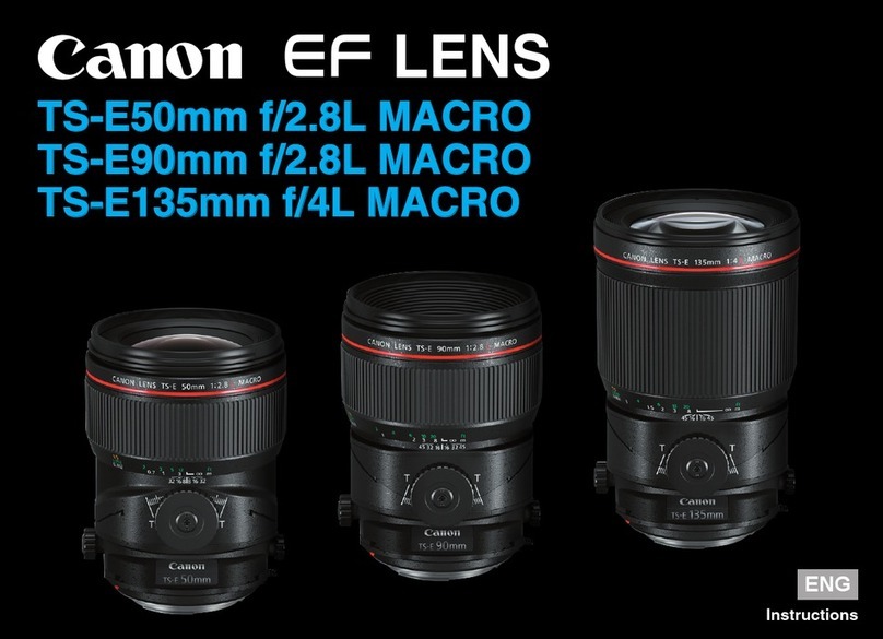 Canon TS-E50mm f/2.8L MACRO instructions