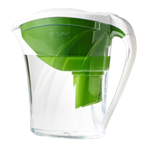 Shaklee Get Clean Water Pitcher Use & care instructions Shaklee Get Clean Water Pitcher Use & care instructions