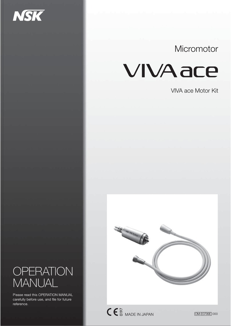 NSK NLX Plus Operation manual