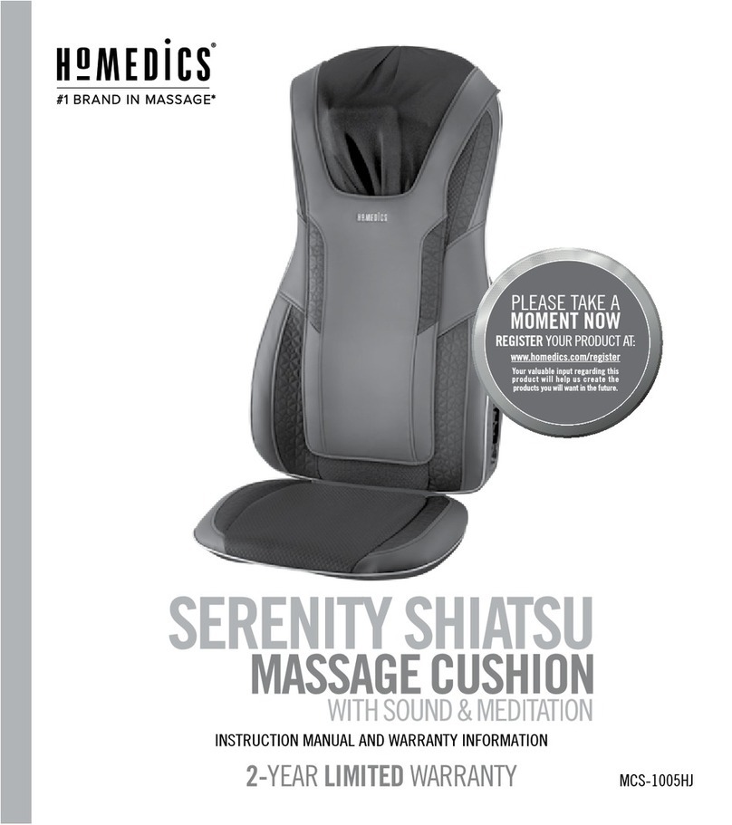 HoMedics MCS-1005HJ Instruction Manual