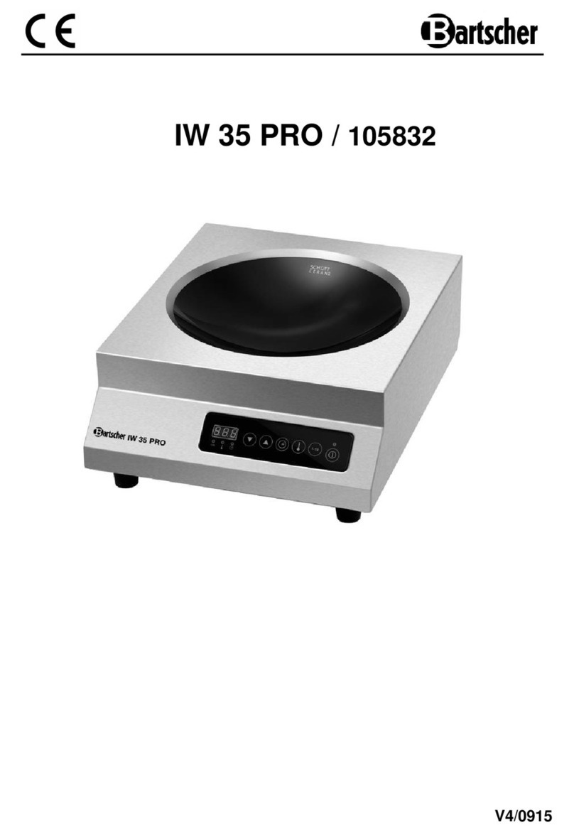 Bartscher IW 35 PRO User manual