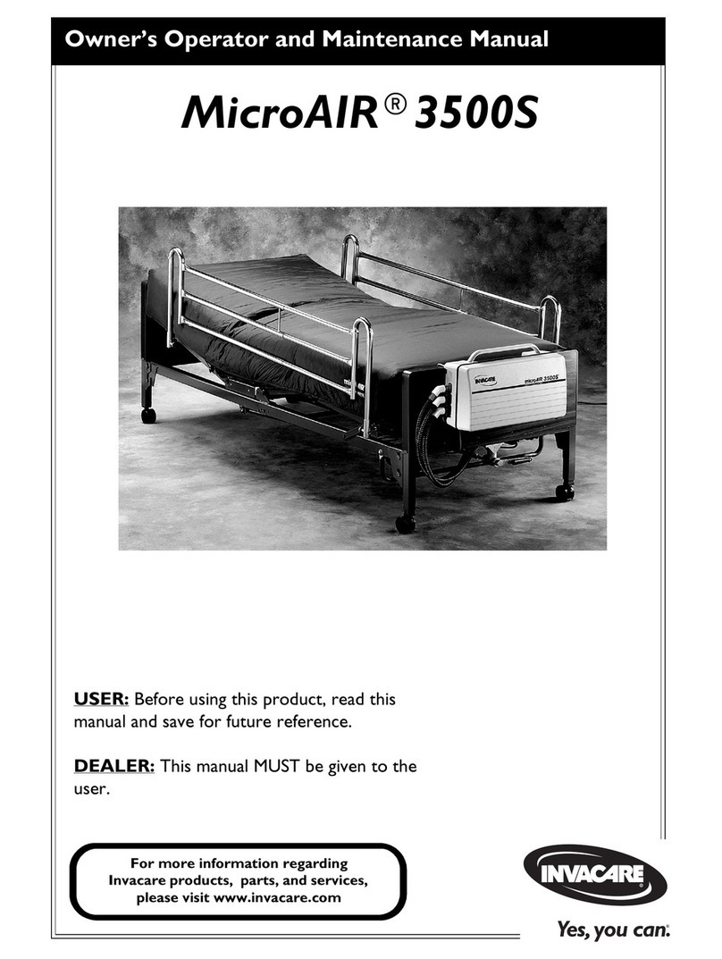 Invacare microAIR 3500S Manual