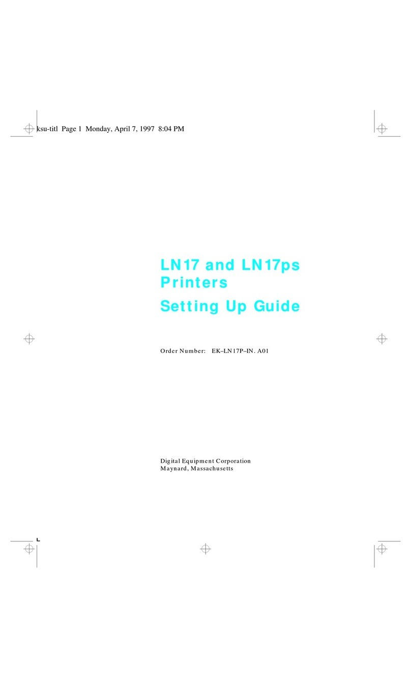 Digital Equipment LN17 User manual