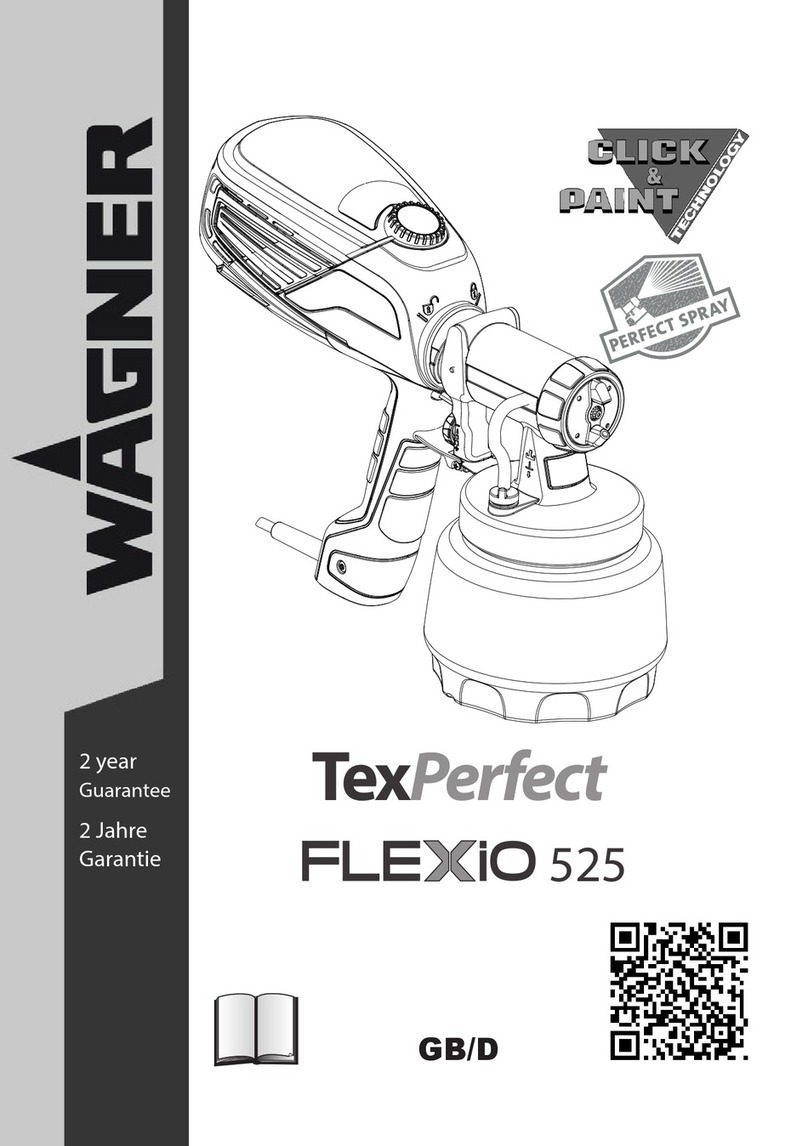 WAGNER TexPerfect Flexio 525 User manual