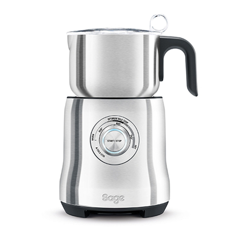 Sage Milk Cafe BMF600 User manual