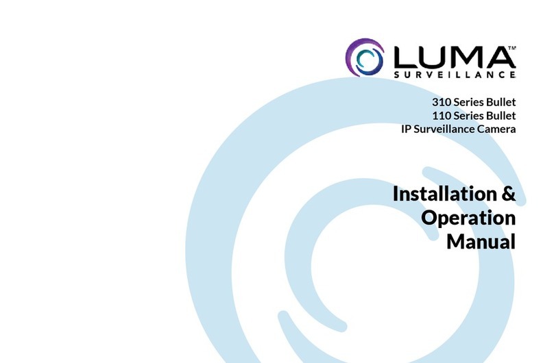 Luma Surveillance 310 Series User manual