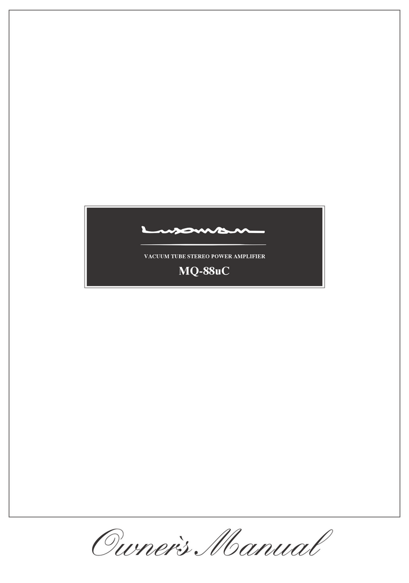 Luxman MQ-88uC User manual