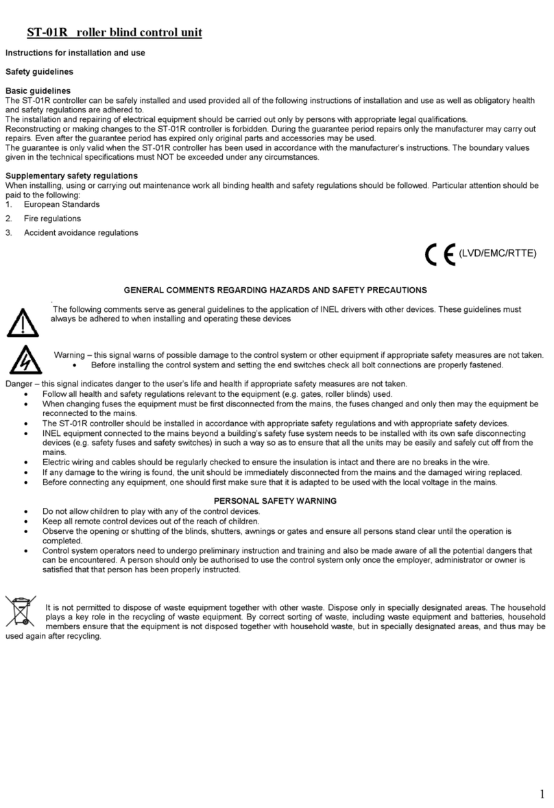 Inel ST-01R User manual
