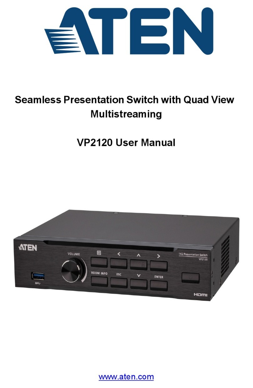 ATEN VP2120 user manual