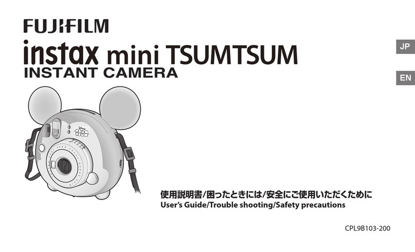 FujiFilm instax mini TSUMTSUM user guide
