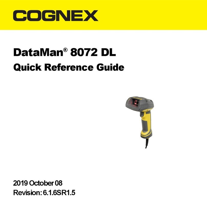 Cognex DataMan 8072 DL Quick reference guide