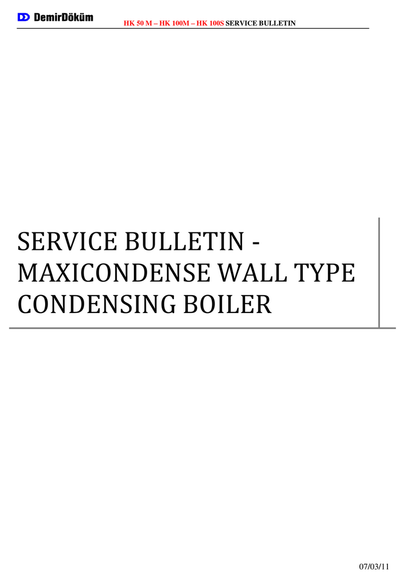 Demir Dokum HK 50 M Service bulletin