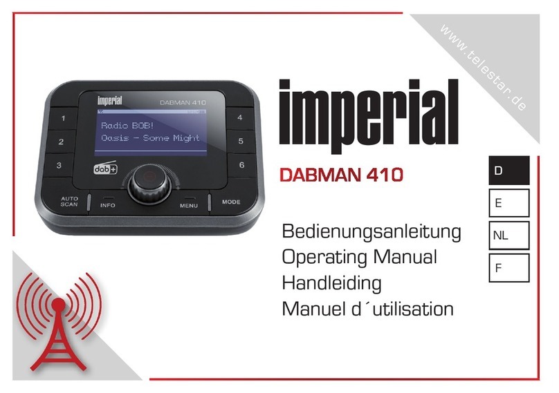 Imperial DABMAN 410 operating manual