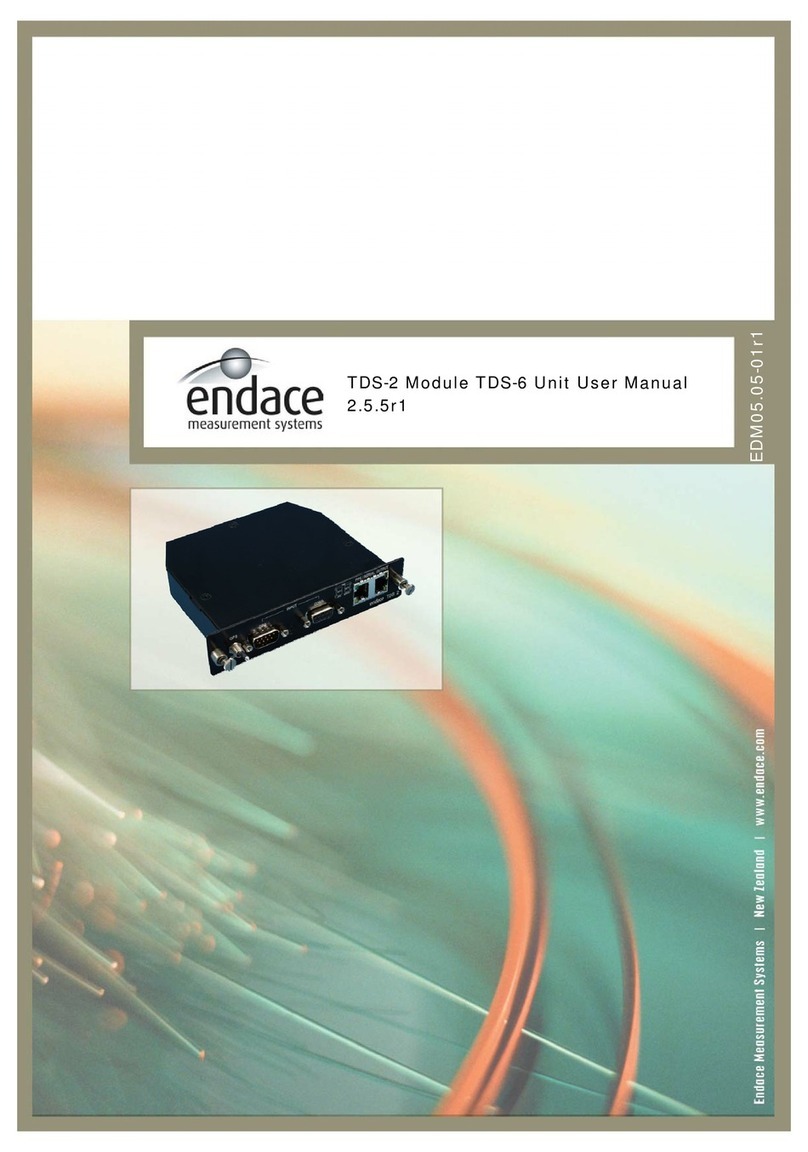 Endace TDS-2 user manual