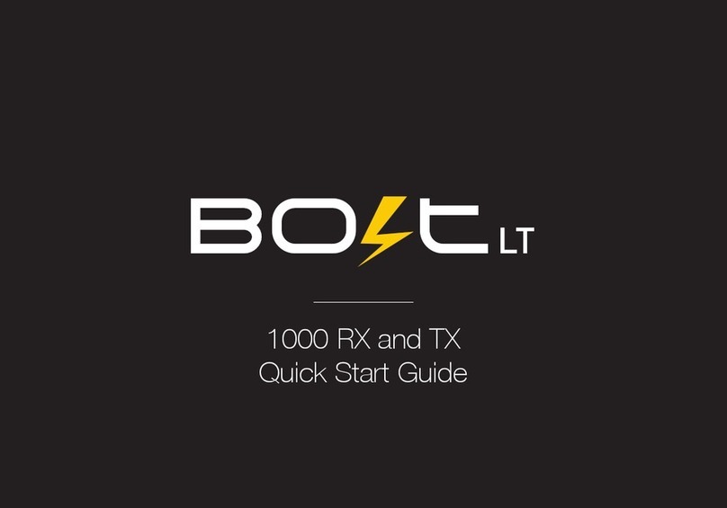 Teradek Bolt LT 1000 RX User manual
