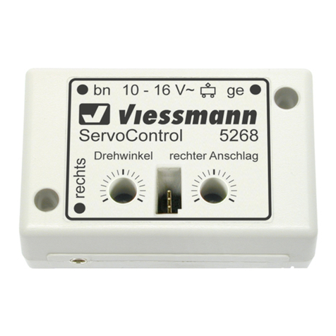 Viessmann 5268 Servocontrol User manual