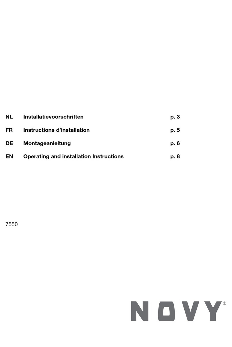 Novy 7550 User manual