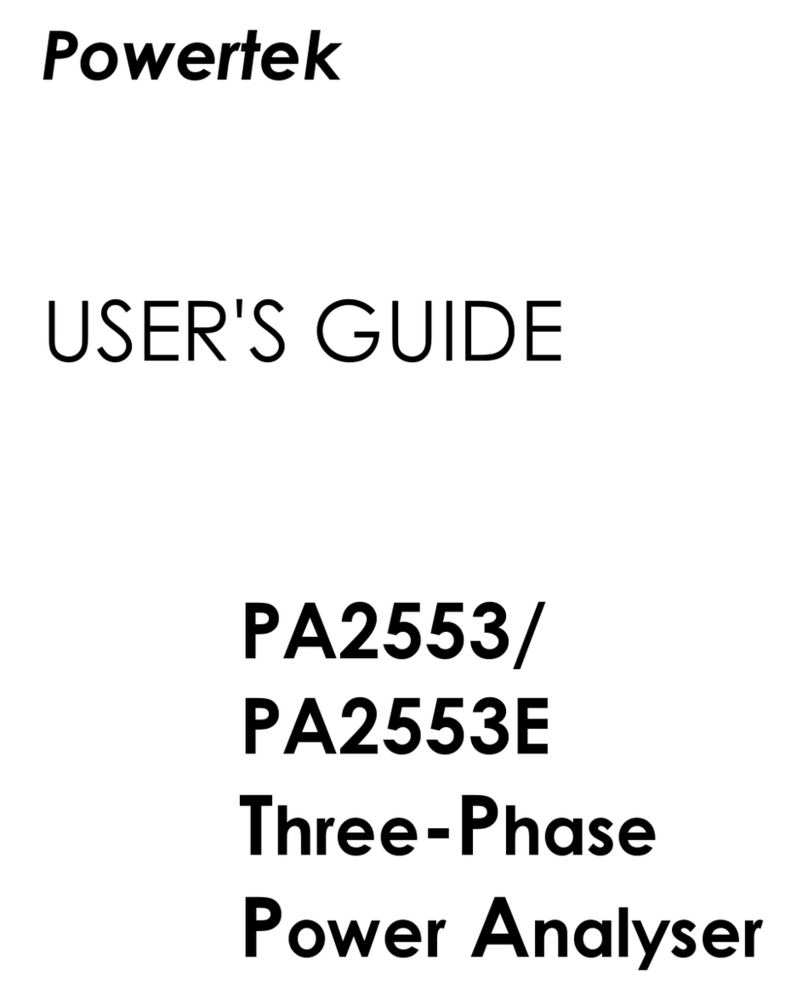 PowerTek PA2553 user guide