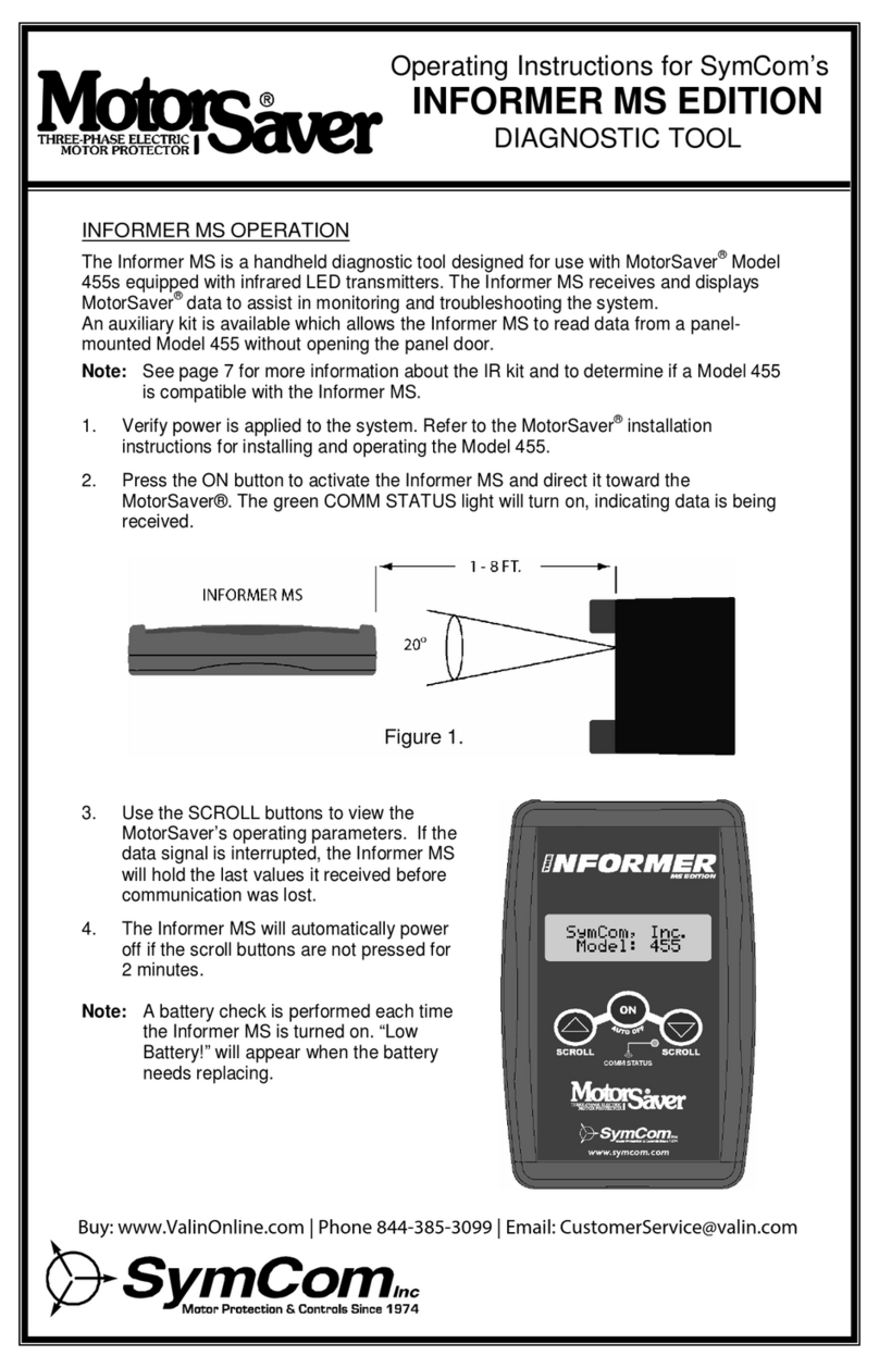 SymCom INFORMER MS operating instructions