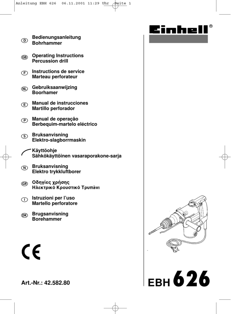 EINHELL EBH 626 User manual