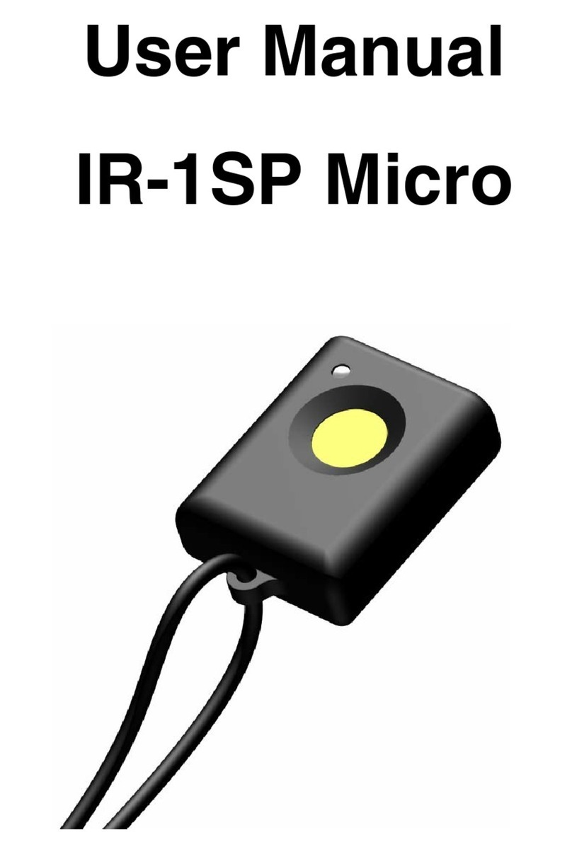 Gewa IR-1SP Micro user manual