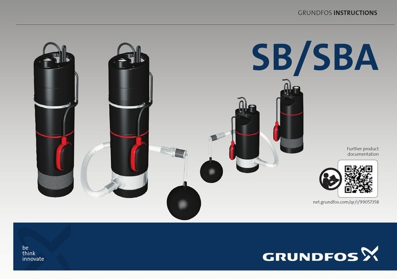 Grundfos SB Series User manual
