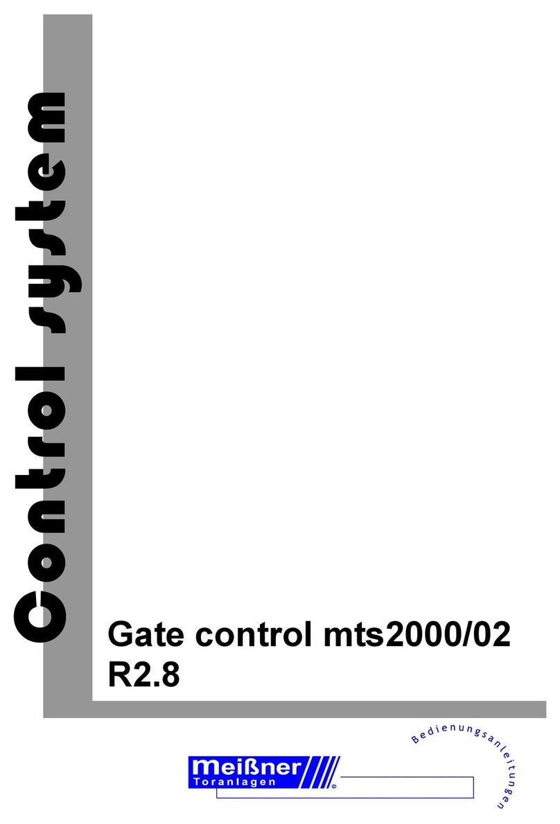 Meissner mts2000/02 User manual