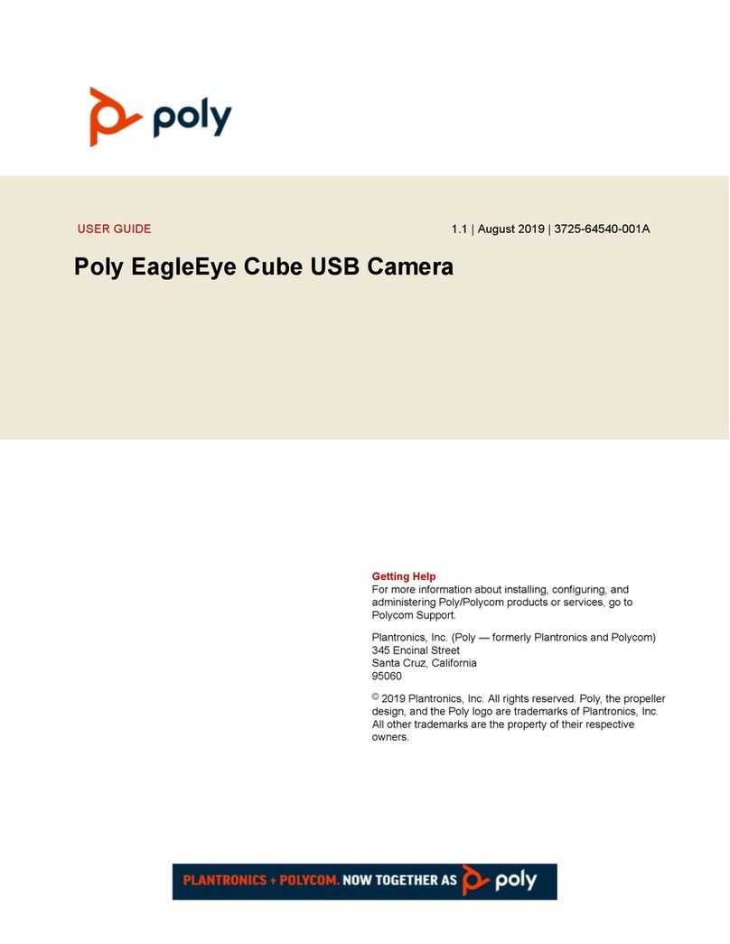Poly EagleEye Cube User manual