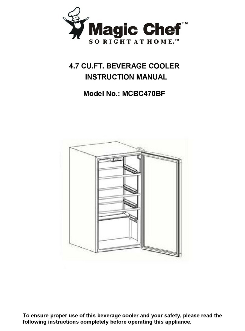 Magic Chef MCBC470BF User manual Magic Chef MCBC470BF User manual