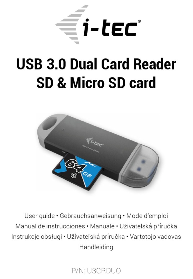 Itec U3CRDUO user guide