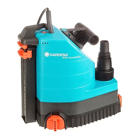 Gardena 9000 aquasensor operating instructions Gardena 9000 aquasensor operating instructions