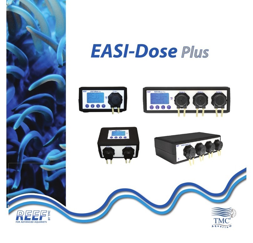 TMC Aquarium REEF EASI-Dose Plus Series User manual