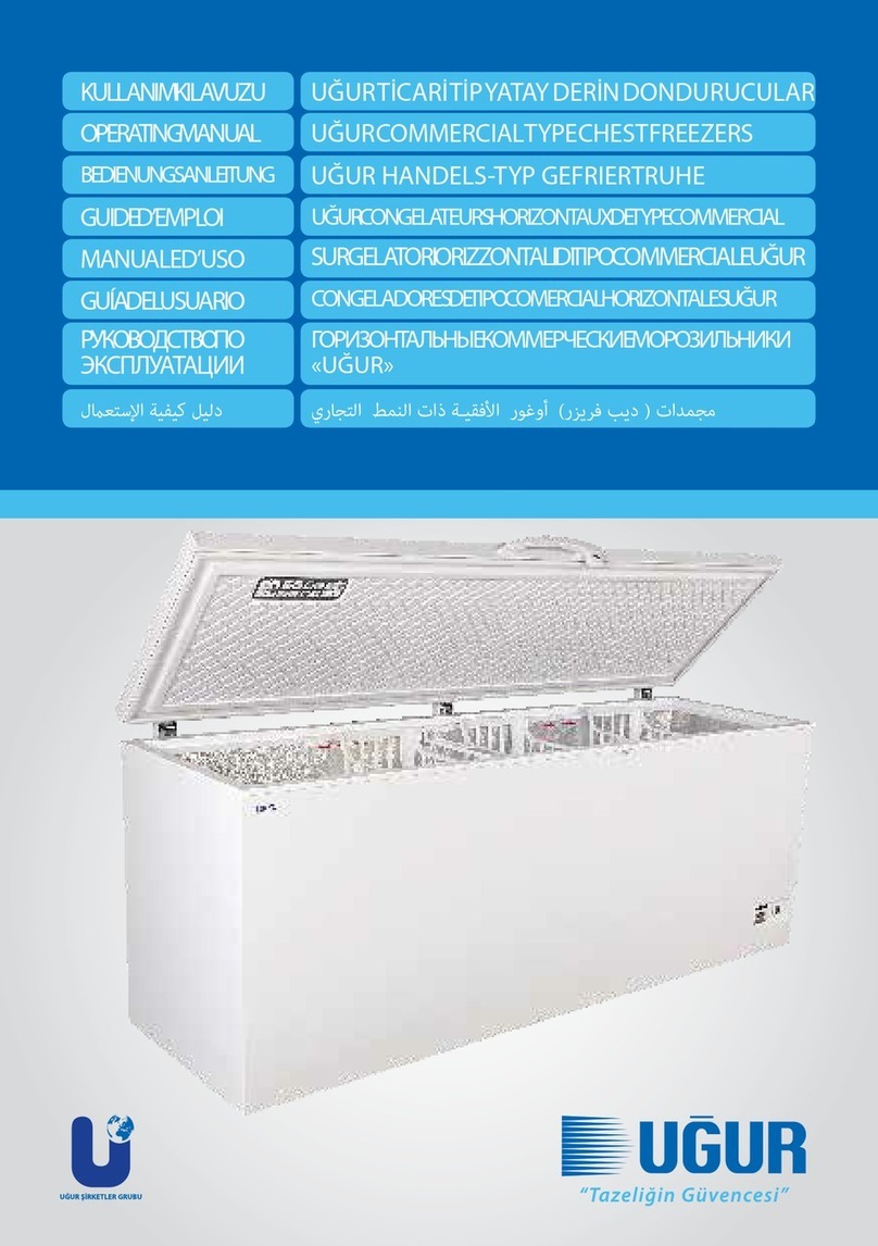 Ugur UDD 10 SF operating instructions