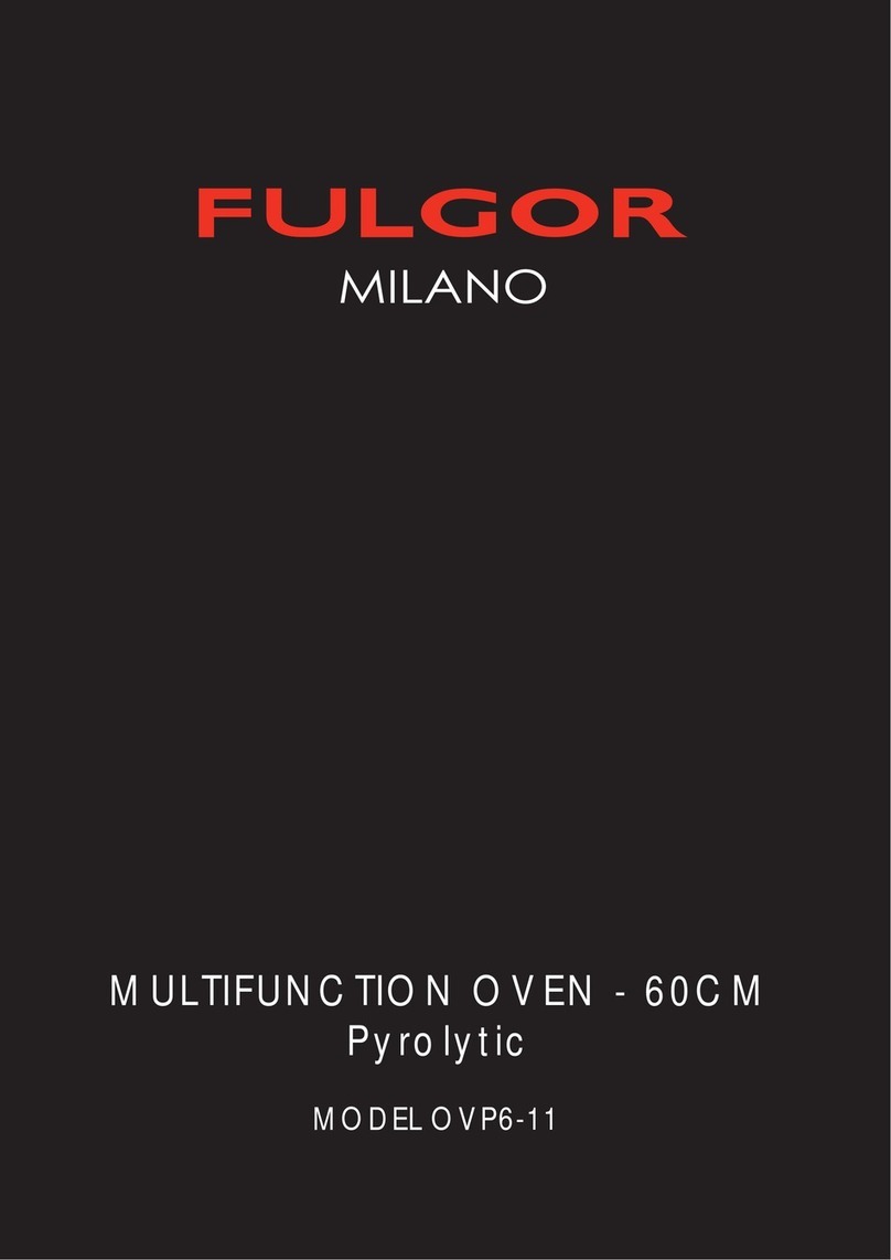 Fulgor Milano OVP6-11 User manual